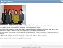 Tablet Screenshot of frauenforum-spiez.com